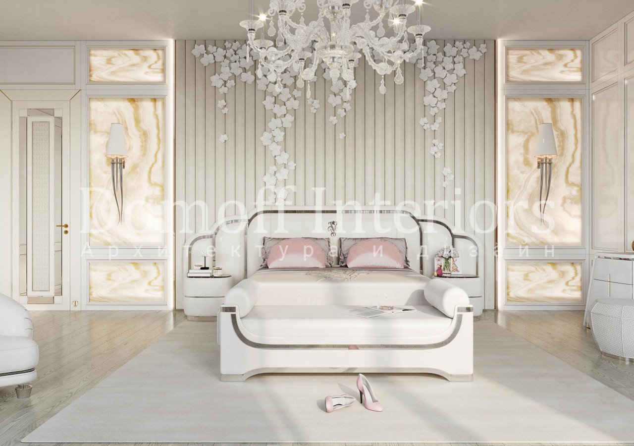 Мягкие стеновые панели в интерьере из ткани и кожи