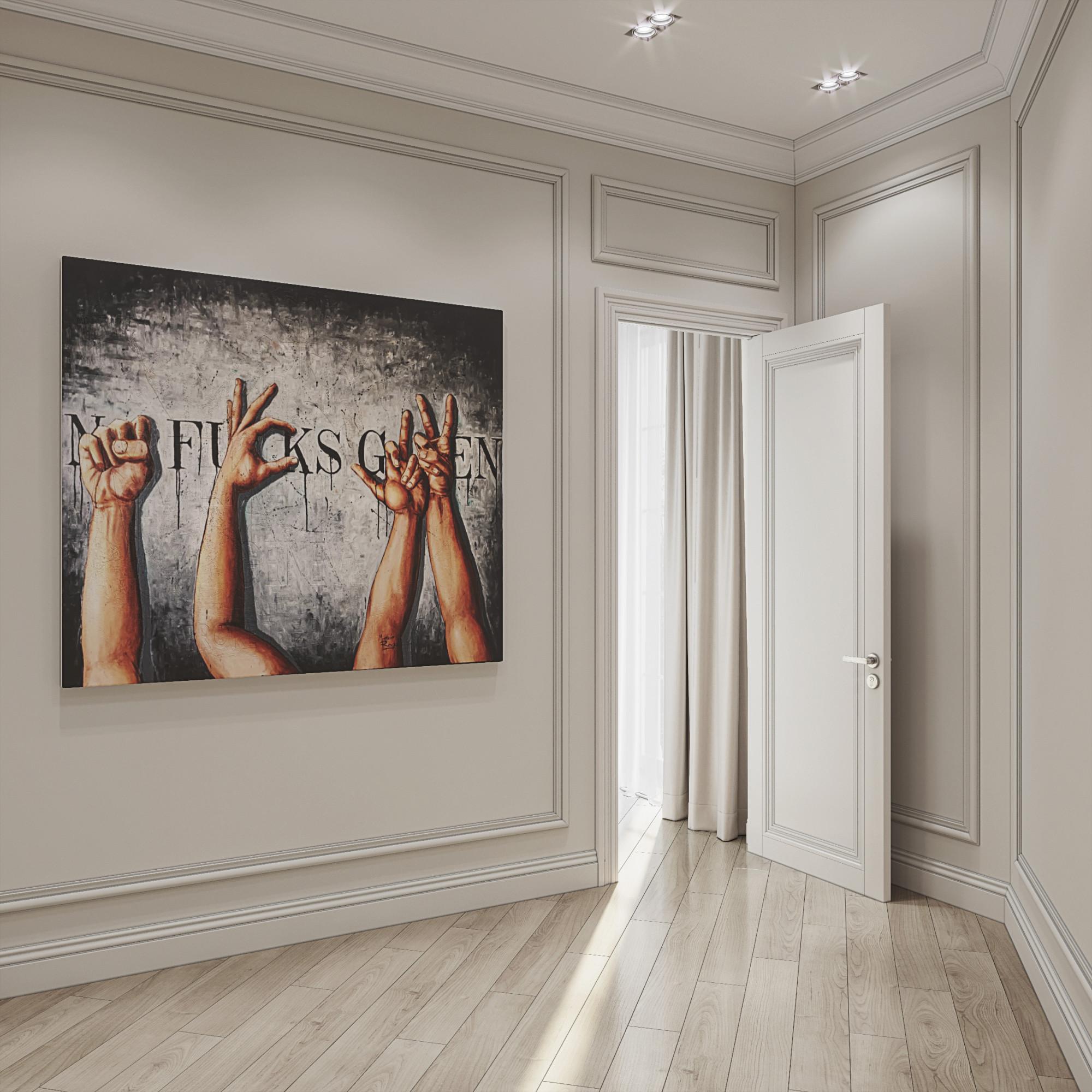 Холл при гостевой спальне в Стиле 