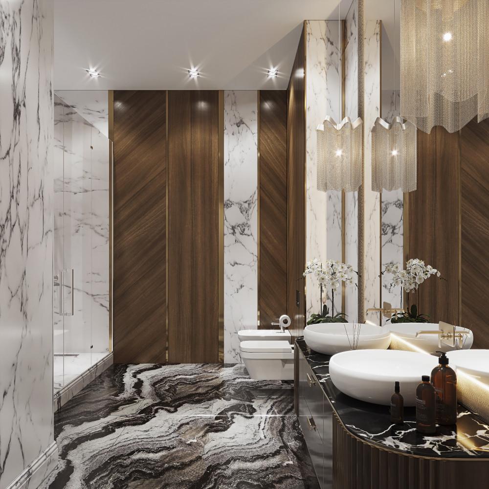 Дизайн интерьера ванной комнаты - страница 11