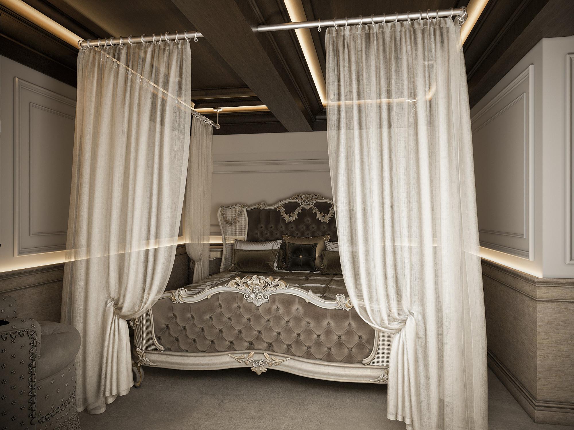 Спальня гостевая в Стиле 