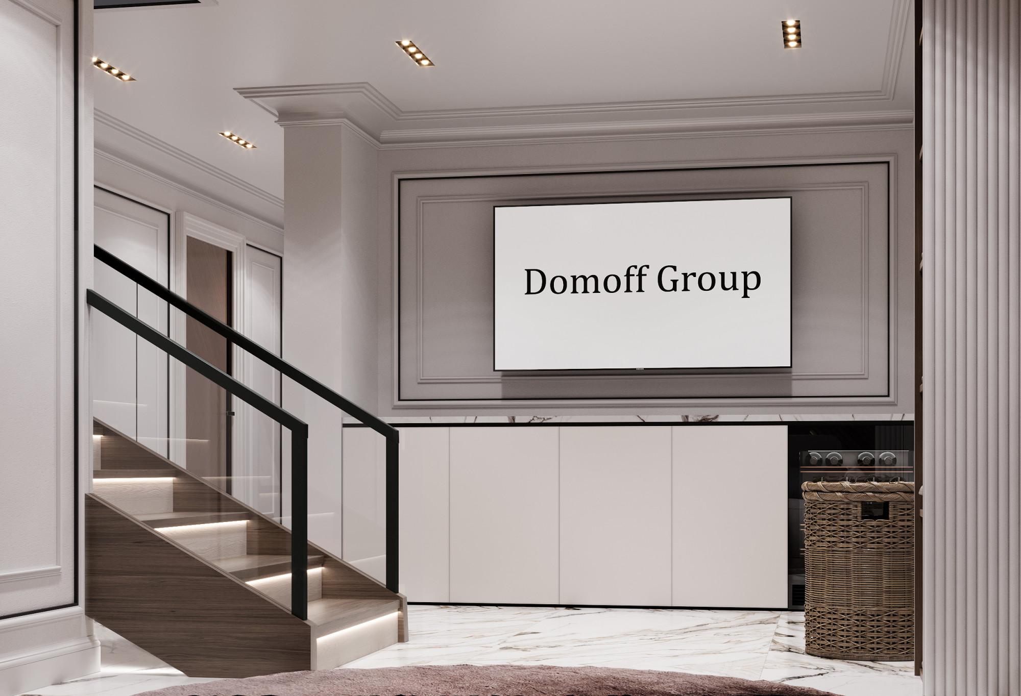 Комната отдыха на цокольном этаже в Стиле 