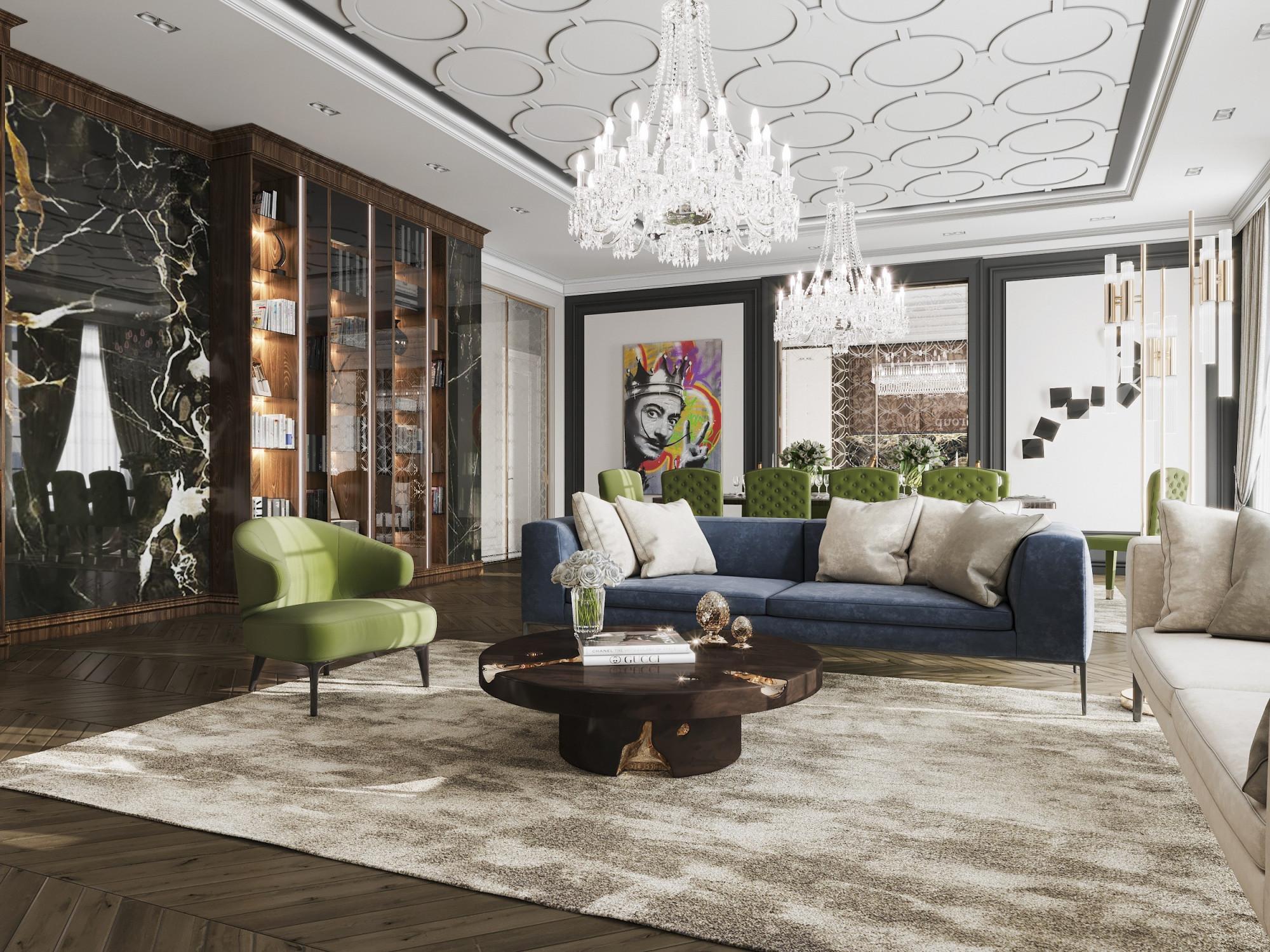 Дизайн проект квартиры ЖК Knightsbridge Private Park