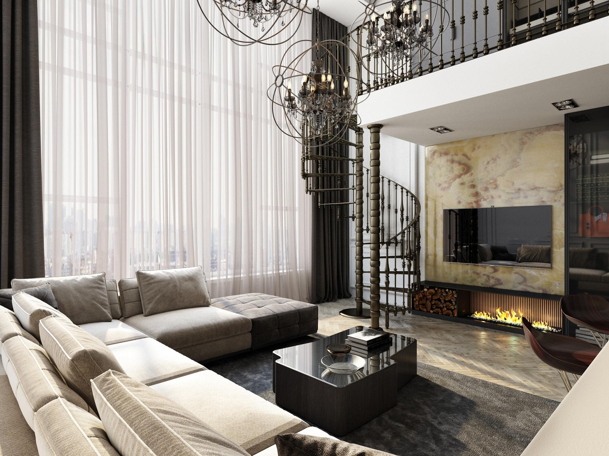 Дизайн проект квартиры ЖК Loft 151