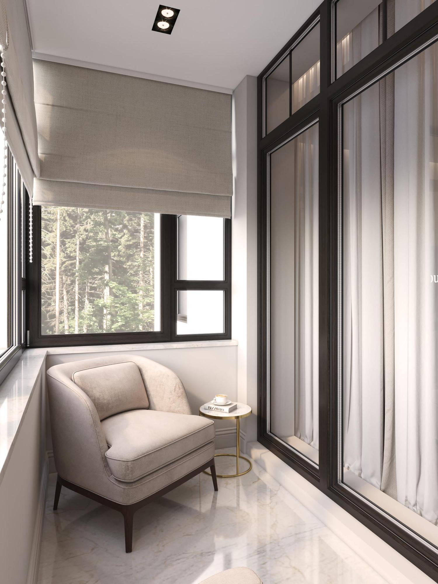 Балкон в Стиле Современный