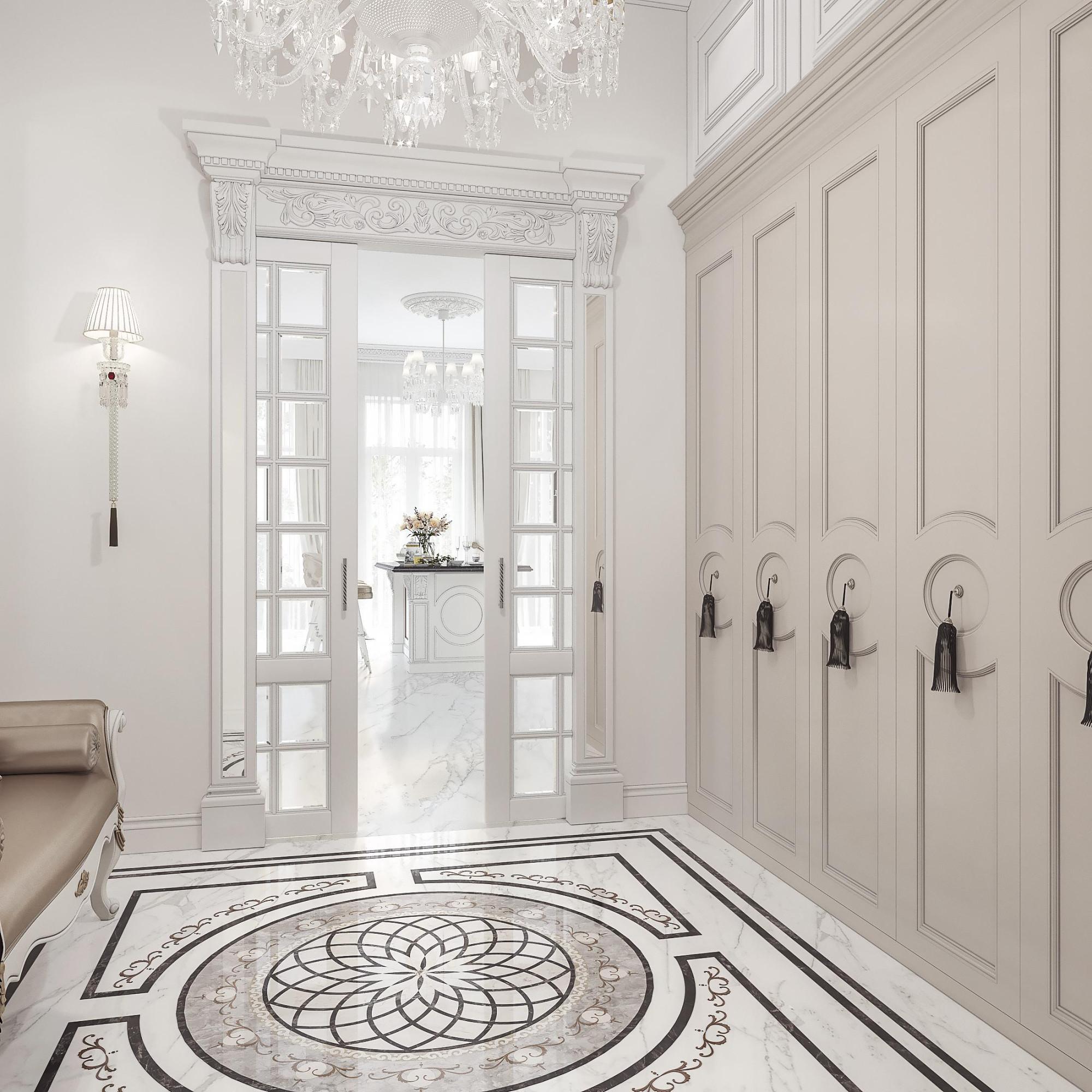 Холл в Стиле Классика Современная классика