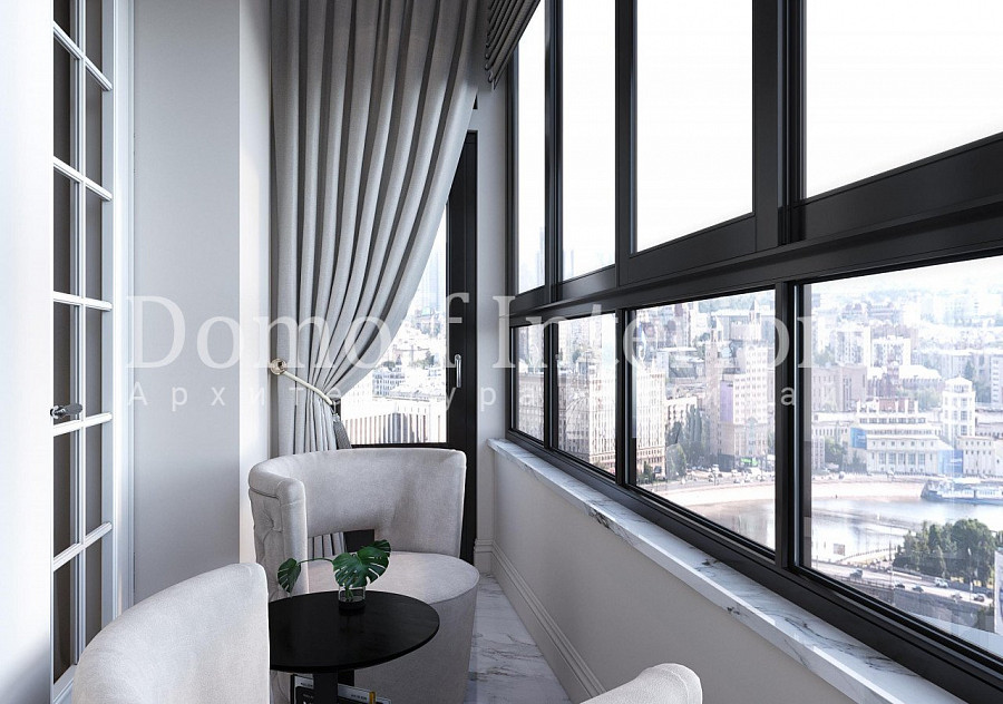 Диза��н балкона: мебель, отделка, освещение. Интересные идеи для дизайна