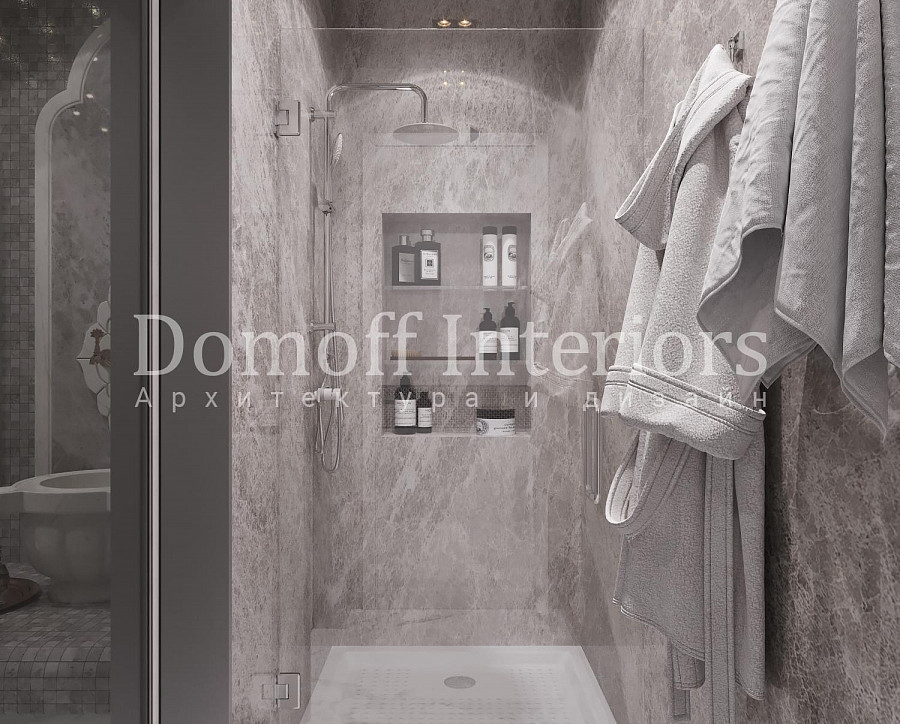 Ванная комната с бетонными стенами и хромированной сантехникой: минимализм в своем натурализме