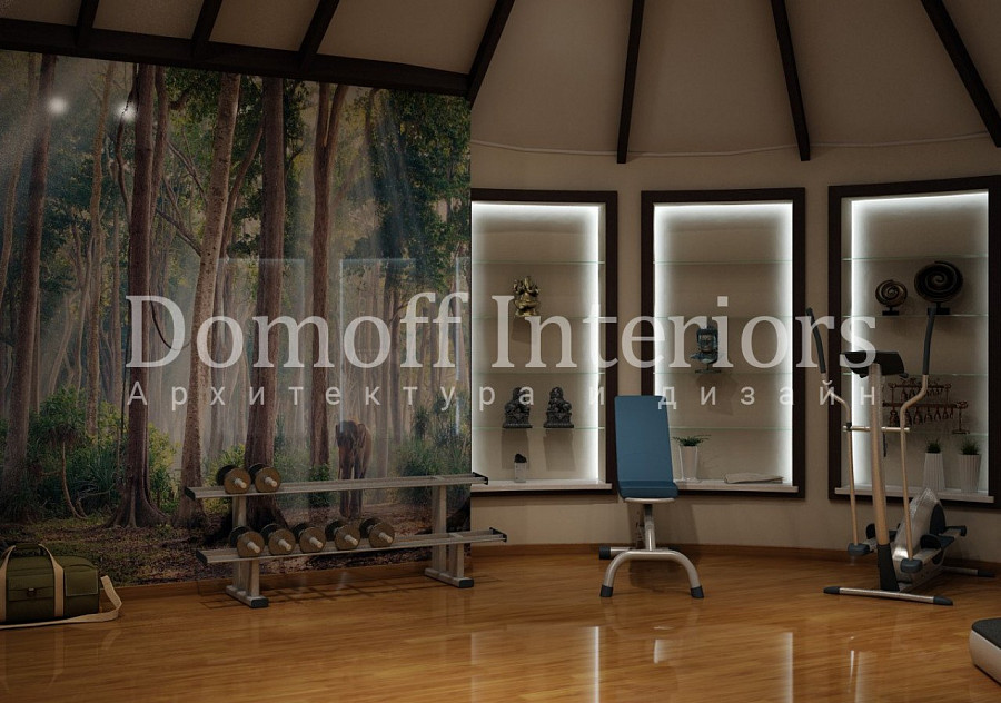 Спортивный зал в доме: подходящие стили интерьера и варианты дизайна